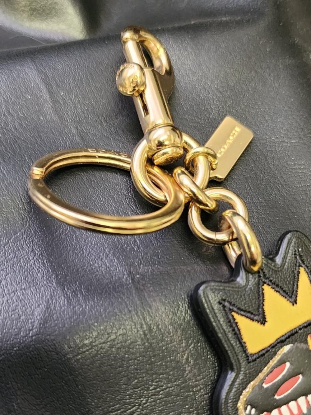 Coach Purse Charm / Keychain Rexy from Jean Michael Basquiat - Picture 3 of 7